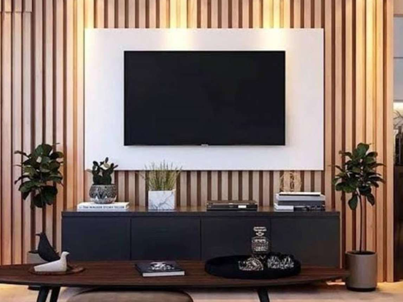 Thi công tấm ốp tường, trần nano - Dự án 3